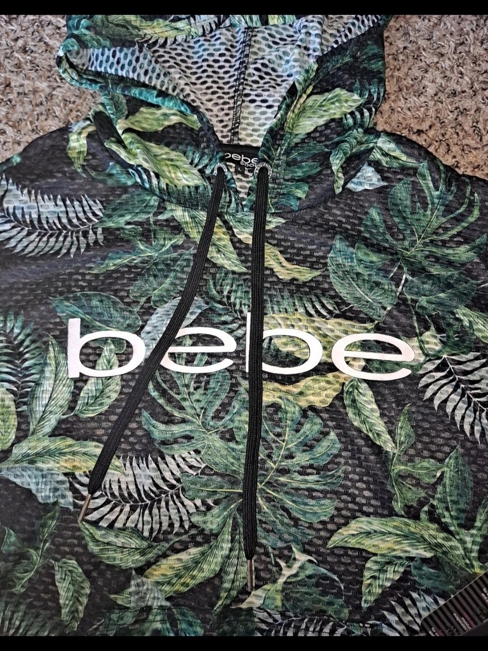 Bebe Mesh Top - Picture 2 of 7